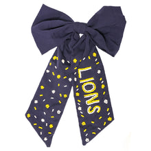 Load image into Gallery viewer, Lions Beaded Hair Bow