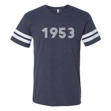 Load image into Gallery viewer, NAVY 1953 RINGER T-SHIRT - YOUTH
