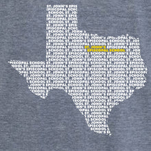 Load image into Gallery viewer, ST. JOHN&#39;S TEXAS BURNOUT T-SHIRT - ADULT
