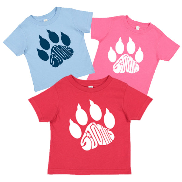 ST. JOHN'S LION PAW SPIRIT SHIRT - Toddler