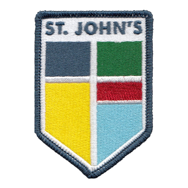 ST. JOHN'S CREST PATCH
