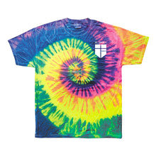 Load image into Gallery viewer, SMILEY TIE DYE SPIRIT SHIRT - Youth and Adult
