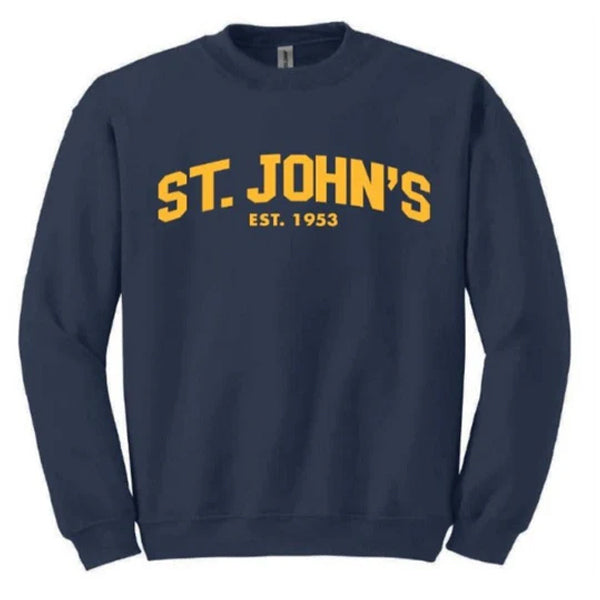 ST. JOHN'S CREW NECK SWEATSHIRT